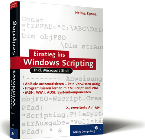 Einstieg ins Windows Scripting - Helma Spona