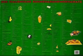 Business Wortschatz Italienisch - Schreibtischunterlage