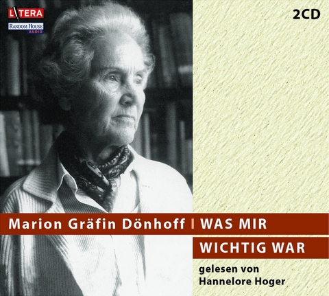 Was mir wichtig war - Marion D&ouml;nhoff