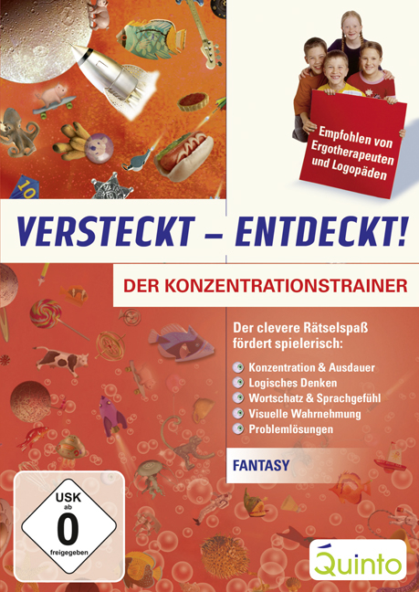 Versteckt &ndash; Entdeckt! Der Konzentrationstrainer: Fantasy