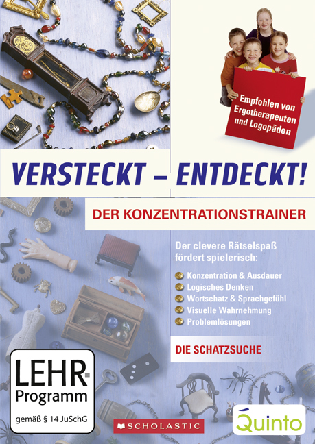 Versteckt - Entdeckt! Der Konzentrationstrainer: Die Schatzsuche