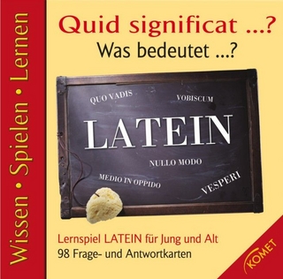 Quid significat...? Was bedeutet...?