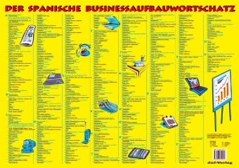Business Wortschatz Spanisch - Schreibtischunterlage