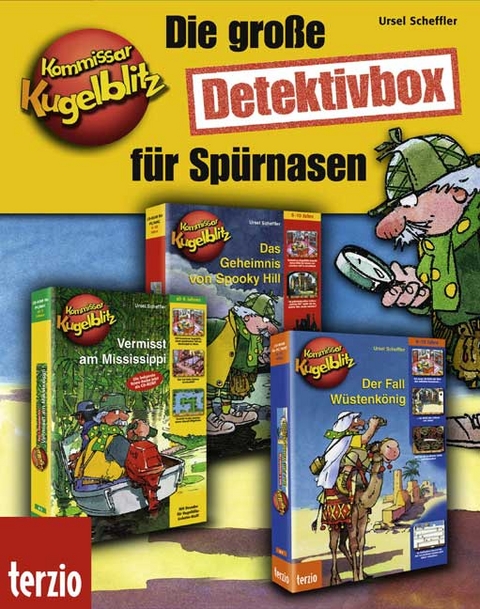 Kommissar Kugelblitz - Die große Detektivbox für Spürnasen - Ursel Scheffler