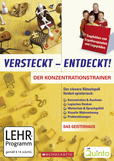 Versteckt - Entdeckt! Der Konzentrationstrainer: Das Geisterhaus