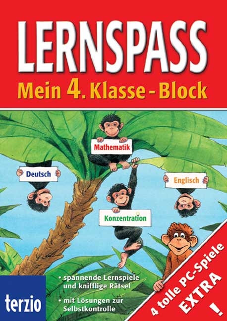 Lernspass &Uuml;bungsblock 4. Klasse