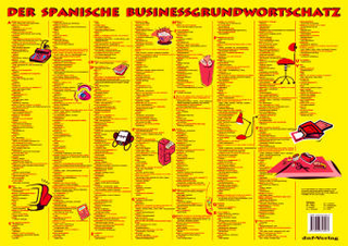 Business Wortschatz Spanisch - Schreibtischunterlage