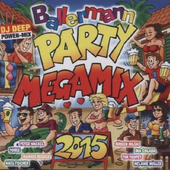 Ballermann Party Megamix 2015.1, 2 Audio-CDs -  Various