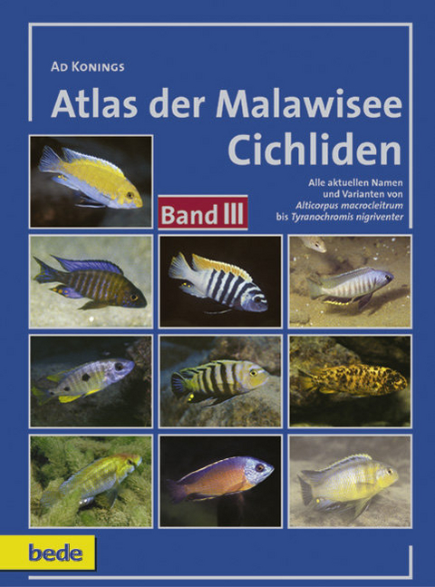 Atlas der Malawisee Cichliden - Ad Konings