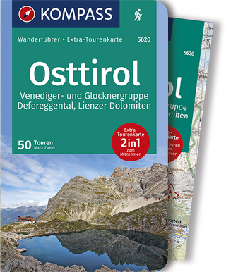 KOMPASS Wanderführer Osttirol, Venediger- und Glocknergruppe, Defereggental, Lienzer Dolomiten