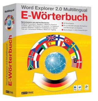 Word Explorer 2.0 Pro Multilingual Deutsch in Sprachpaaren mit: Deutsch, Französisch, Spanisch, Italienisch, Russisch, Finnisch, Latein, Norwegisch, Schwedisch, Portugiesisch, Estnisch, Türkisch, Ungarisch, Niederländisch, Dänisch, Polnisch, Tschechisch, Afrikaans, Malaiisch, Tagalog