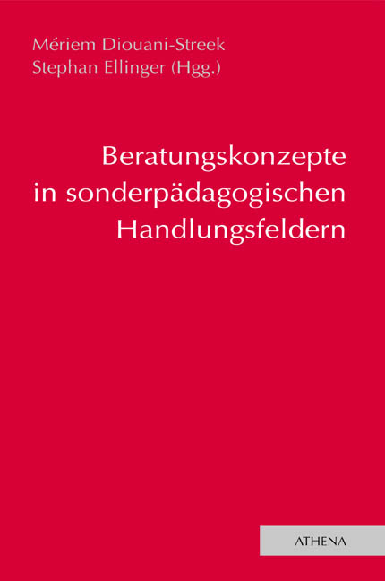 Beratungskonzepte in sonderp&auml;dagogischen Handlungsfeldern - 
