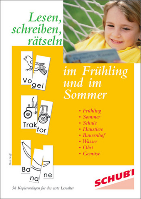 Lesen, schreiben, r&auml;tseln im Fr&uuml;hling und im Sommer - Doris Senff