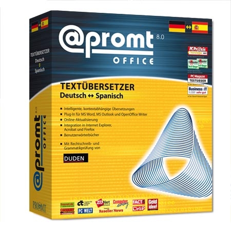 @promt Office 8.0 Spanisch - Deutsch / Deutsch - Spanisch