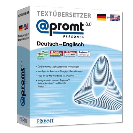 @promt Personal 8.0 Englisch - Deutsch / Deutsch - Englisch