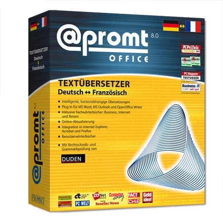 @promt Office 8.0 Franz&ouml;sisch - Deutsch / Deutsch - Franz&ouml;sisch