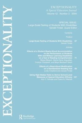 Large-scale Testing of Students With Disabilities - 
