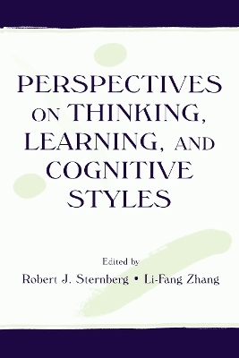 Perspectives on Thinking, Learning, and Cognitive Styles - 