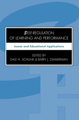 Self-regulation of Learning and Performance - 