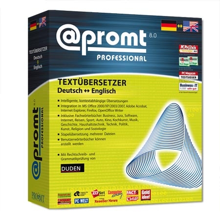 @promt Professional 8.0 Englisch - Deutsch / Deutsch - Englisch
