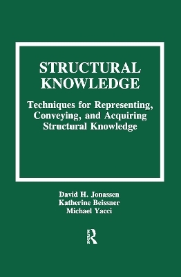 Structural Knowledge - David H. Jonassen, Katherine Beissner