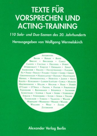 Texte f&uuml;r Vorsprechen und Acting-Training 1 - 