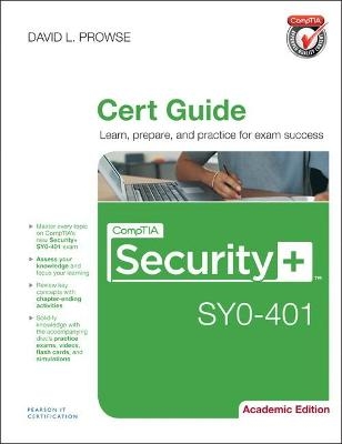 CompTIA Security+ SY0-401 Pearson uCertify Course Student Access Card - Dave Prowse