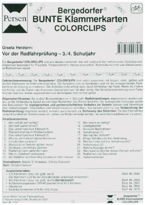 Vor der Radfahrpr&uuml;fung, 3./4. Schuljahr - Gisela Heidorn