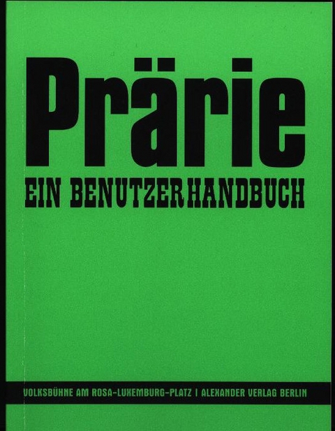 Pr&auml;rie - Frank Castorf
