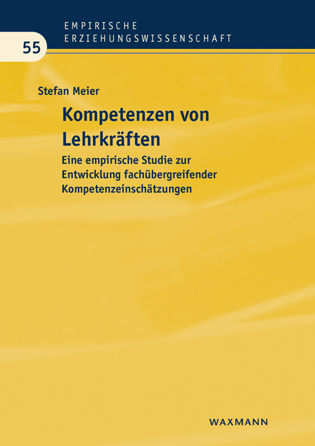 Kompetenzen von Lehrkr&auml;ften - Stefan Meier