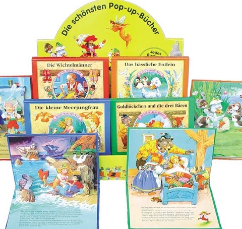 Bunte M&auml;rchenwelt Pop-up-B&uuml;cher