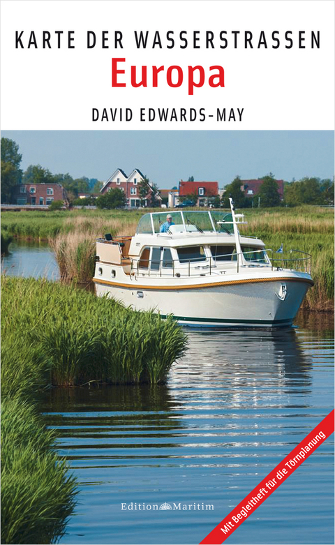 Karte der Wasserstra&szlig;en Europa - David Edwards-May