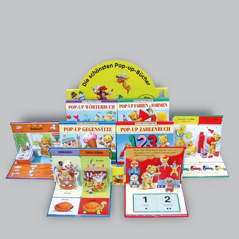 Bruno B&auml;r und Beppo B&auml;r Pop-up-B&uuml;cher