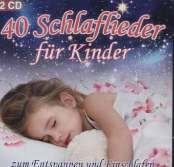 40 Schlaflieder, 2 Audio-CDs -  Various