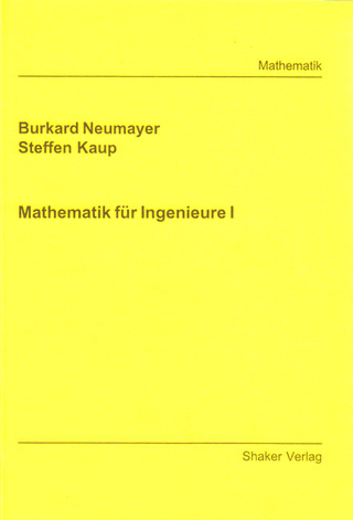Mathematik für Ingenieure I