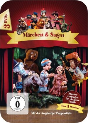 Augsburger Puppenkiste - M&auml;rchen und Sagen - Steelbox, 3 DVDs