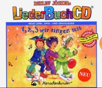 LiederBuchCD 1, 2, 3, wir singen mit - 