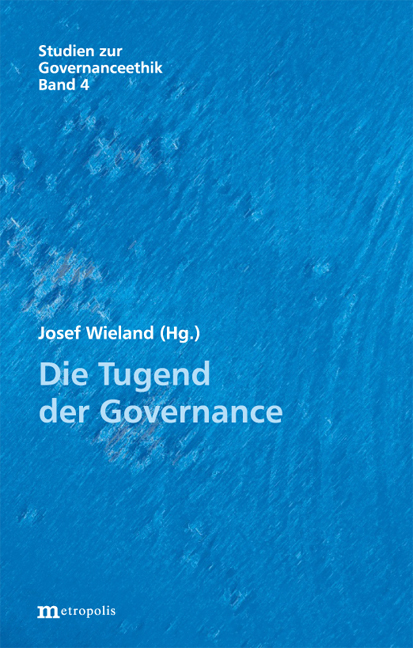Die Tugend der Governance - 