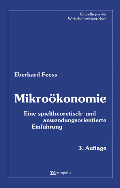 Mikro&ouml;konomie - Eberhard Feess