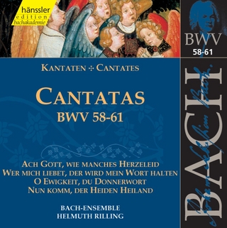 Cantatas Vol.19 (BWV 58/59/60/61), 1 Audio-CD