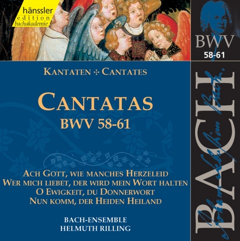 Cantatas Vol.19 (BWV 58/59/60/61), 1 Audio-CD - Johann Sebastian Bach