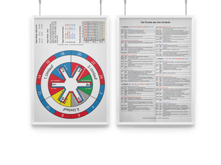 AMM & TCM Lehrtafel Organuhr Pferd