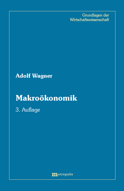 Makro&ouml;konomik - Adolf Wagner