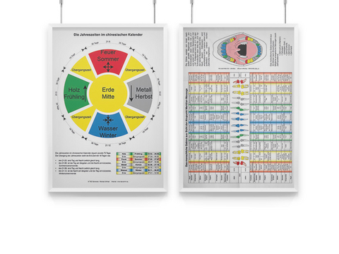 AMM & TCM Lehrtafel Jahreszeiten und Z&auml;hne - Michael Uhrhan