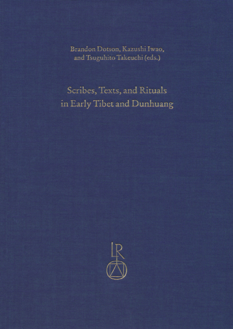 Scribes, Texts, and Rituals in Early Tibet and Dunhuang - 