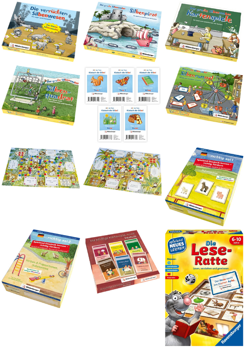 Das gro&szlig;e Silbenspiele-Paket
