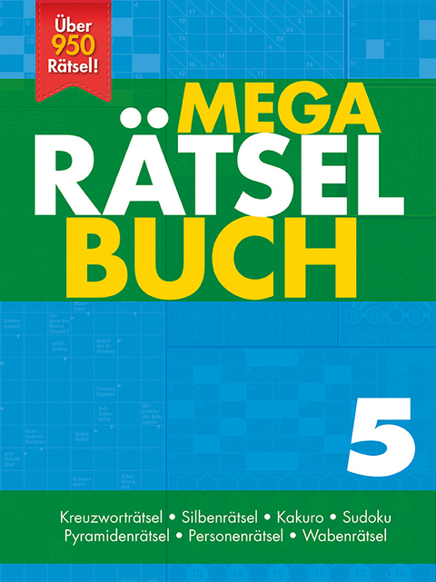 Mega-R&auml;tselbuch. Bd.5