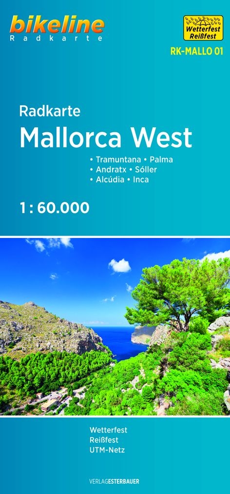 Radkarte Mallorca West - 