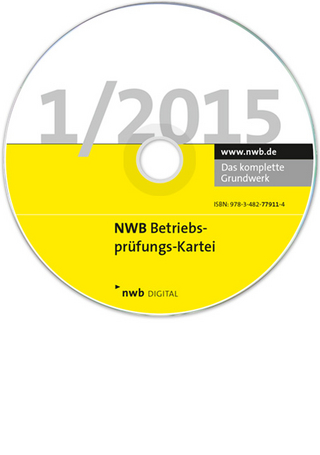 NWB Betriebsprüfungs-Kartei CD