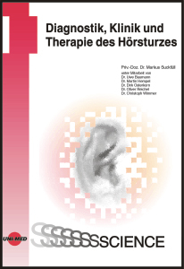 Diagnostik, Klinik und Therapie des Hörsturzes